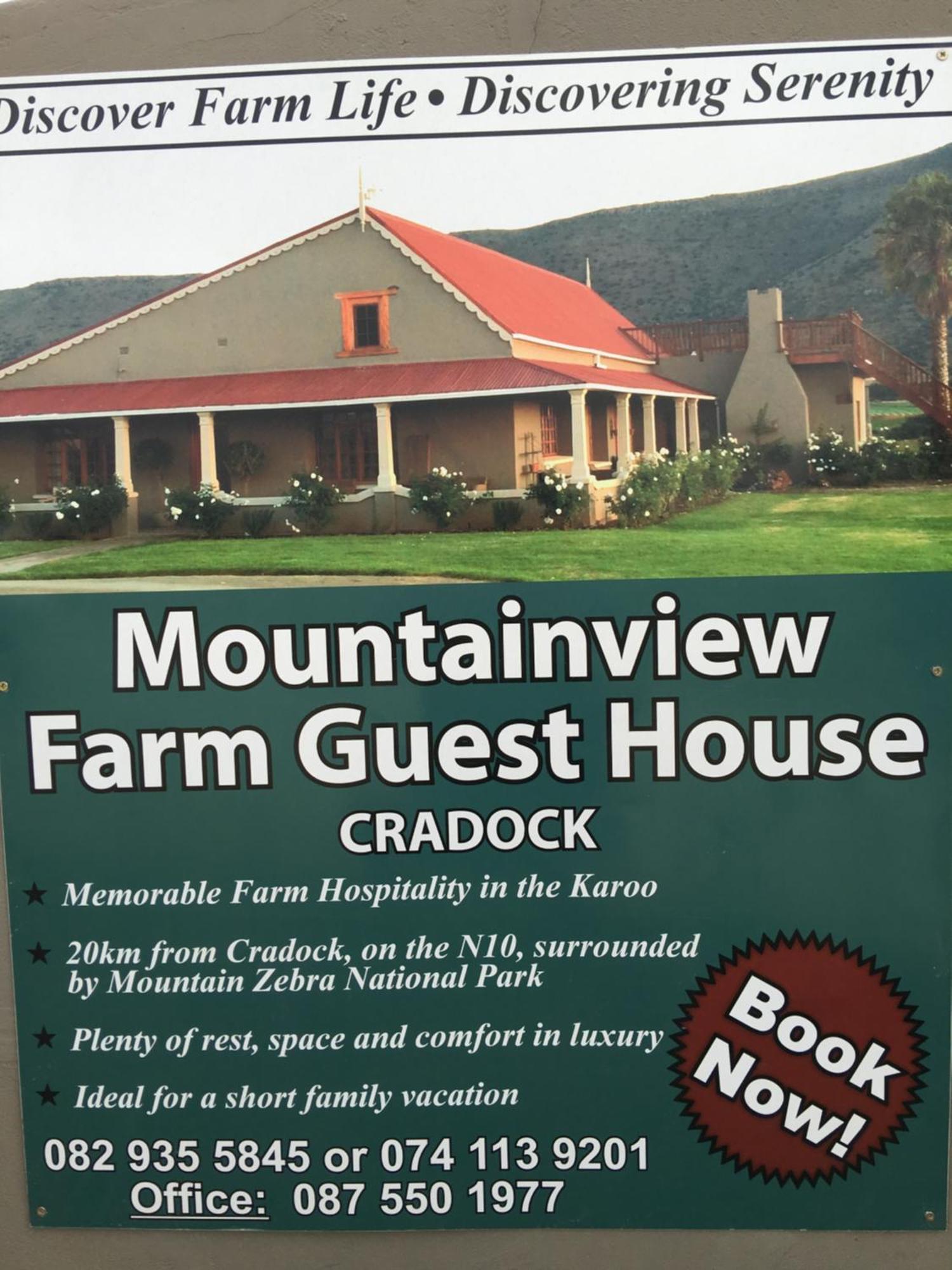 Mountain View Country Guest House Cradock Eksteriør bilde